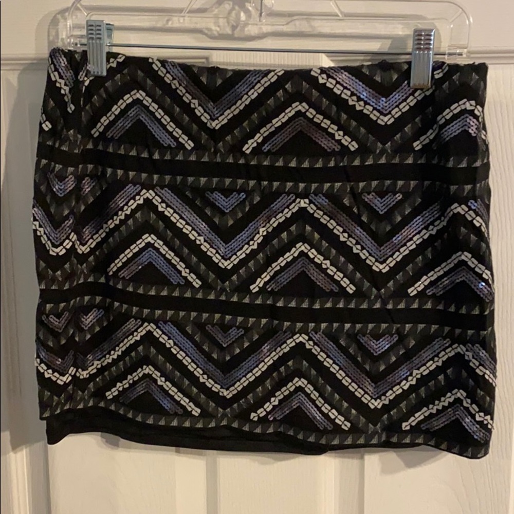 Sequin Bodycon Skirt